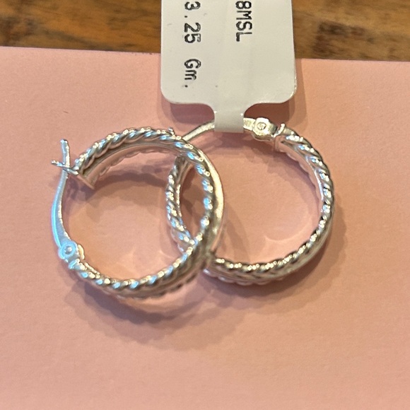 Sterling Silver Hoop Earrings